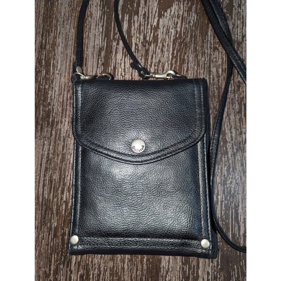 Unlisted by Kenneth Cole Black crossbody bag with wallet organizer - Picture 5 of 6